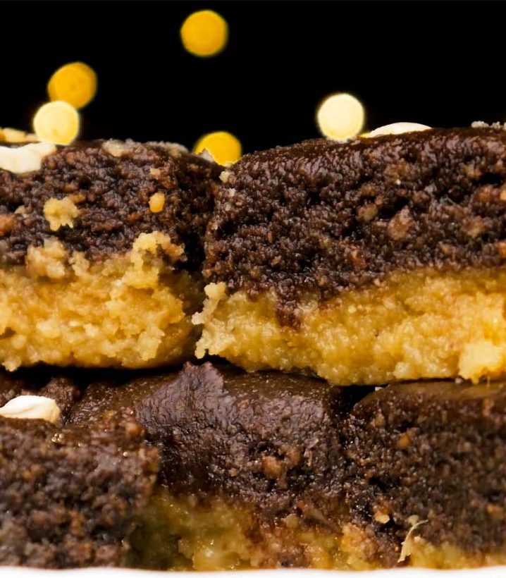 Closeup of Chocolate Barfi